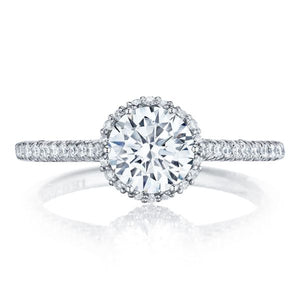 Tacori Pave Diamond Engagement Ring