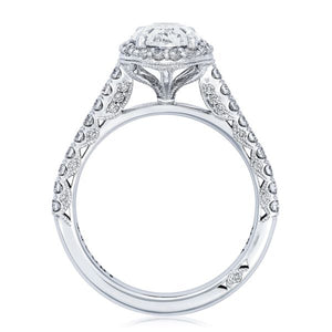 Tacori Pave Diamond Engagement Ring