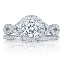 Tacori Twist Pave Diamond Engagement Ring