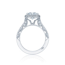 Tacori Pave Halo Diamond Engagement Ring