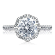Tacori Pave Diamond Engagement Ring