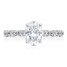 Tacori Pave Diamond Engagement Ring