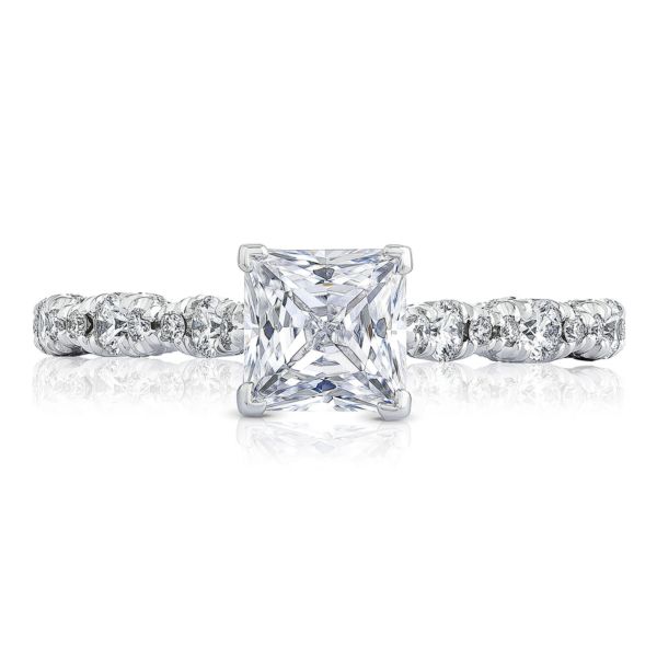 Tacori Pave Diamond Engagement Ring