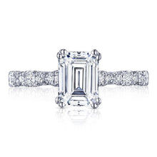 Tacori Pave Diamond Engagement Ring