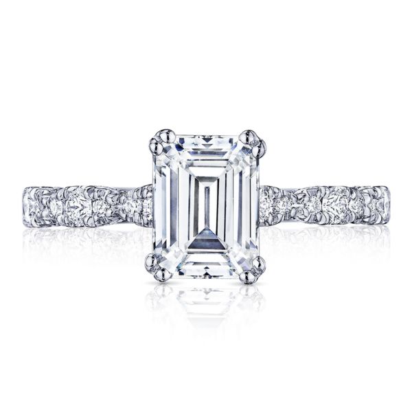 Tacori Pave Diamond Engagement Ring