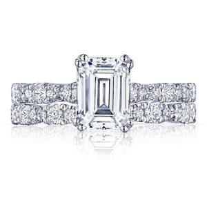Tacori Pave Diamond Engagement Ring
