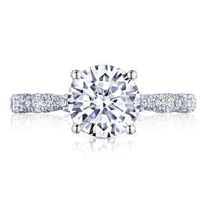Tacori Pave Diamond Engagement Ring