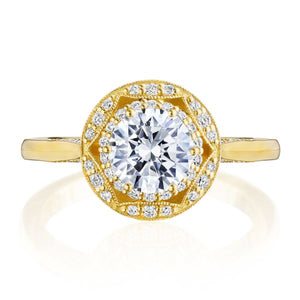 Tacori Halo Diamond Engagement Ring