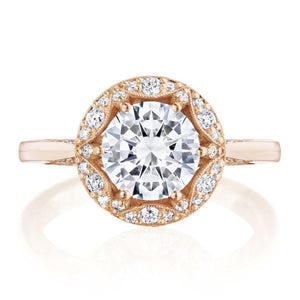 Tacori Pave Diamond Engagement Ring
