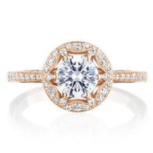 Tacori Pave Diamond Engagement Ring