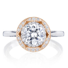 Tacori Pave Diamond Engagement Ring