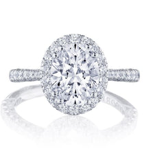 Tacori Pave Diamond Engagement Ring