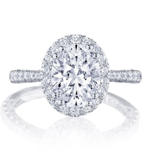 Tacori Pave Diamond Engagement Ring