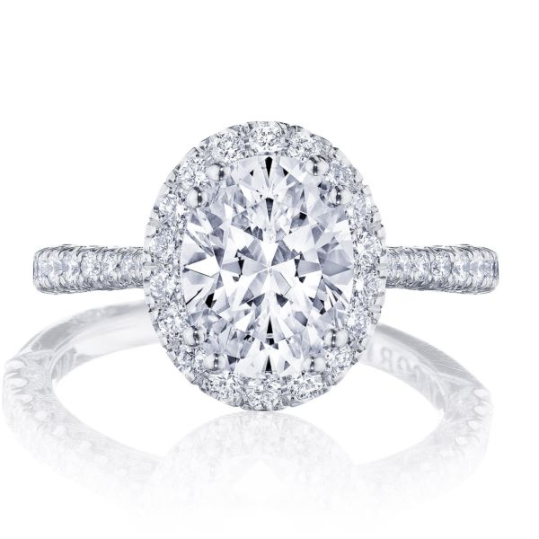 Tacori Pave Diamond Engagement Ring