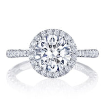 Tacori Pave Diamond Engagement Ring