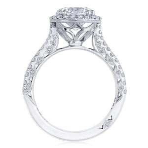 Tacori Pave Diamond Engagement Ring