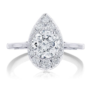 Never basic, always extra - bloom your round center diamond into a ...