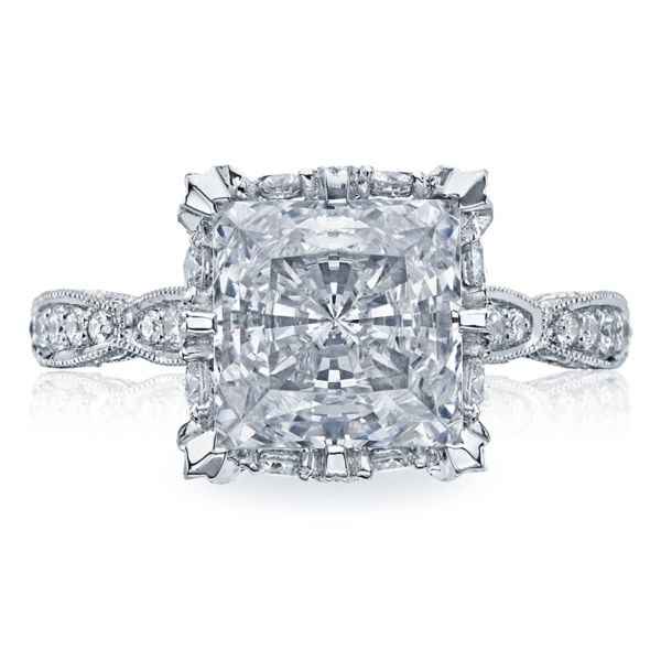 Tacori RoyalT Pave Princess Diamond Setting
