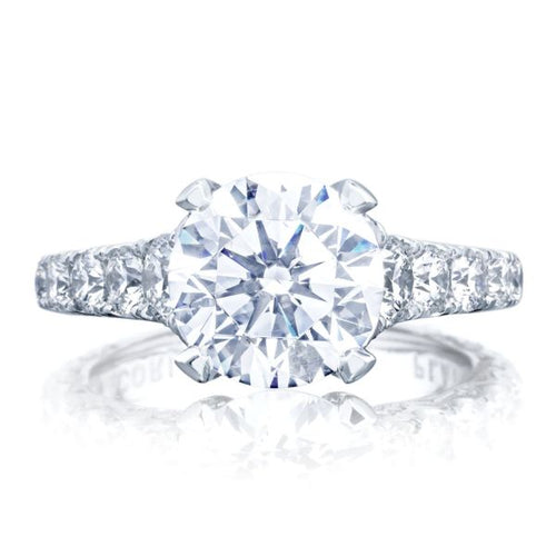 Tacori RoyalT Graduated Prong Set Diamond Engagement Ring-HT2623RD