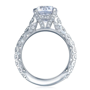 Tacori RoyalT Graduated Prong Set Diamond Engagement Ring