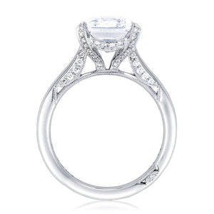 Tacori RoyalT Solitaire Setting with Diamond Accents