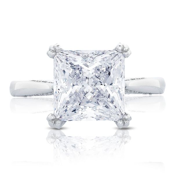 Tacori RoyalT Solitaire Setting with Diamond Accents