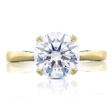 Tacori RoyalT Solitaire Setting with Diamond Accents