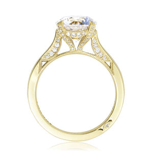 Tacori RoyalT Solitaire Setting with Diamond Accents