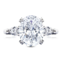 Tacori Royal T Three Stone Diamond Engagement Ring