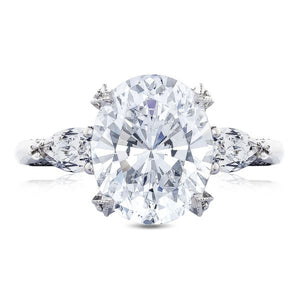 Tacori Royal T Three Stone Diamond Engagement Ring