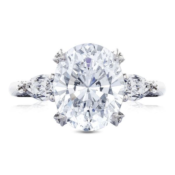 Tacori Royal T Three Stone Diamond Engagement Ring