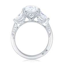 Tacori Royal T Three Stone Diamond Engagement Ring