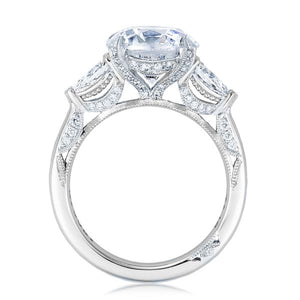 Tacori Royal T Three Stone Diamond Engagement Ring
