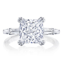 Tacori Halo Engagement Ring w/ Pave Set Diamonds
