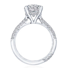 Tacori Pave Set Diamond Engagement Ring