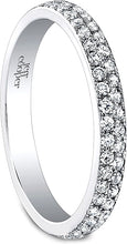 Jeff Cooper Double Row Diamond Wedding Band