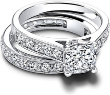Jeff Cooper Pave & Milgrain Diamond Engagement Ring