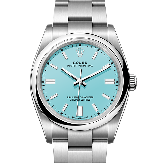 Rolex Oyster Perpetual in Oystersteel M126000 0006 H.L. Gross