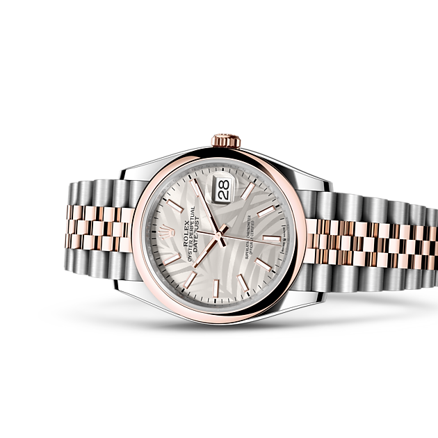 Oyster, 36 mm, Oystersteel and Everose gold