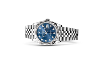 Oyster, 36 mm, Oystersteel and white gold