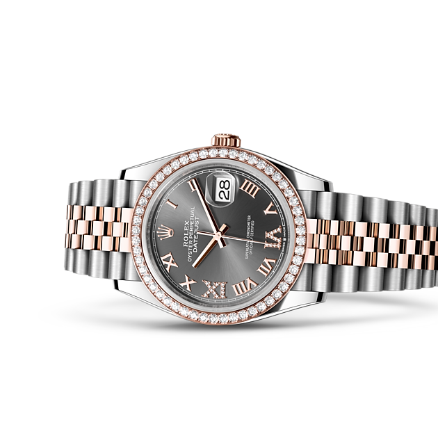 Rolex Datejust in Oystersteel and gold M126281RBR 0011 H.L