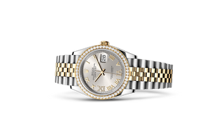 Oyster, 36 mm, Oystersteel, yellow gold and diamonds