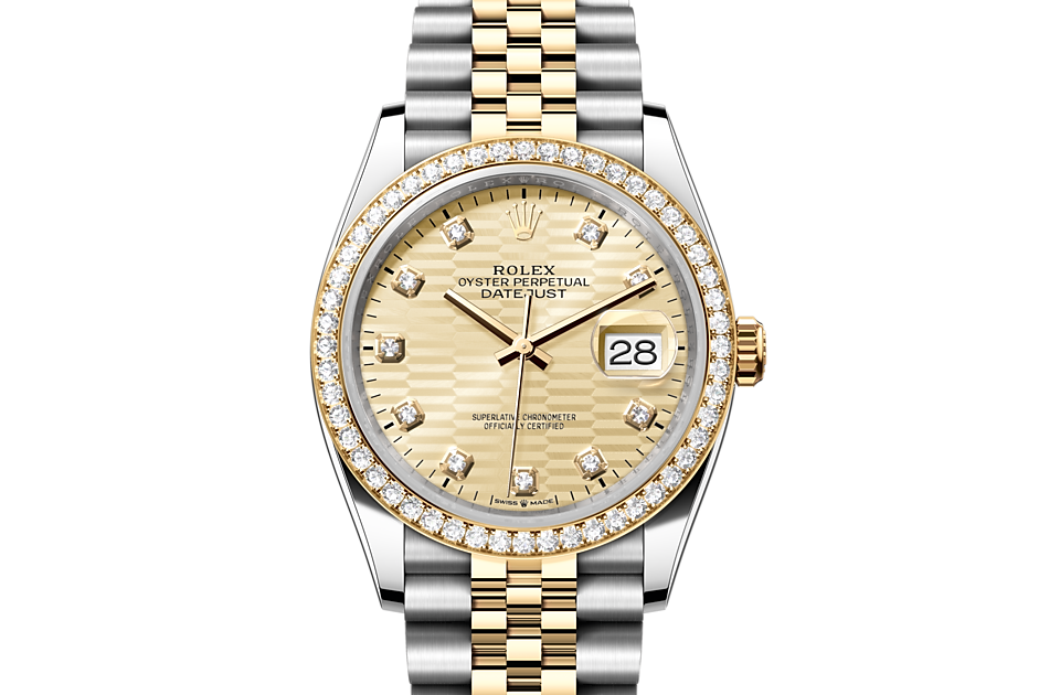 Rolex oyster datejust sales diamond