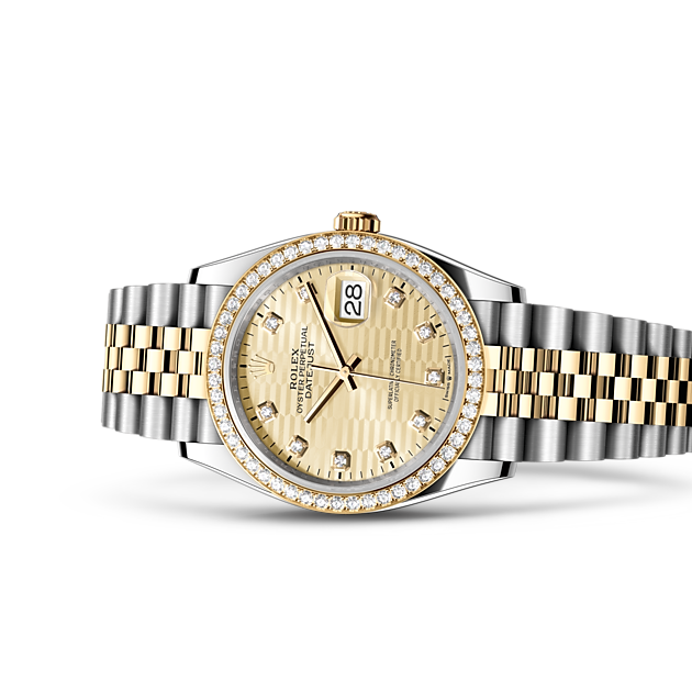 Rolex datejust deals mens gold