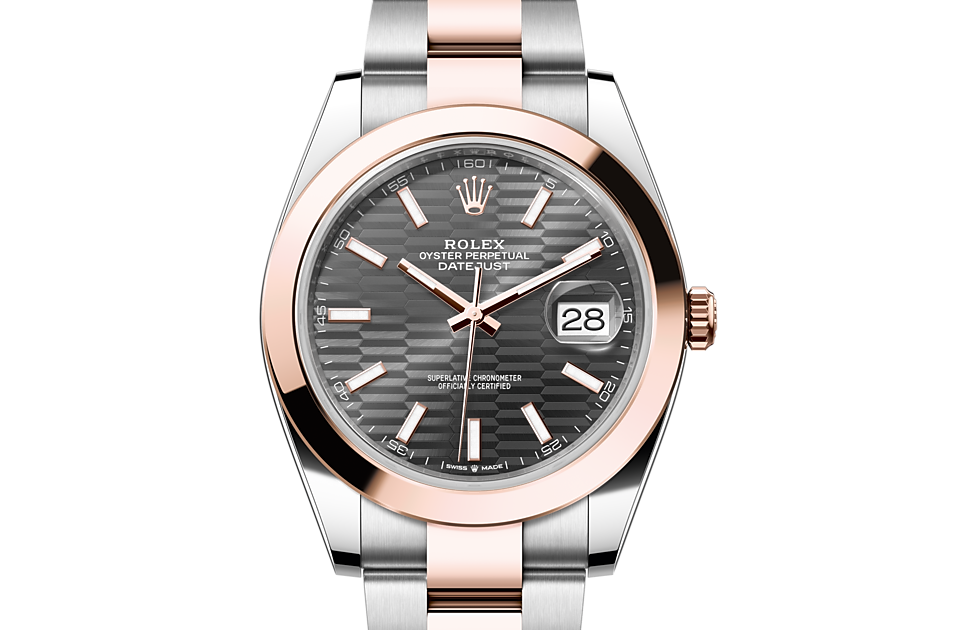Rolex oyster perpetual sales datejust 41 rose gold