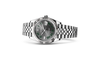 Oyster, 41 mm, Oystersteel and white gold