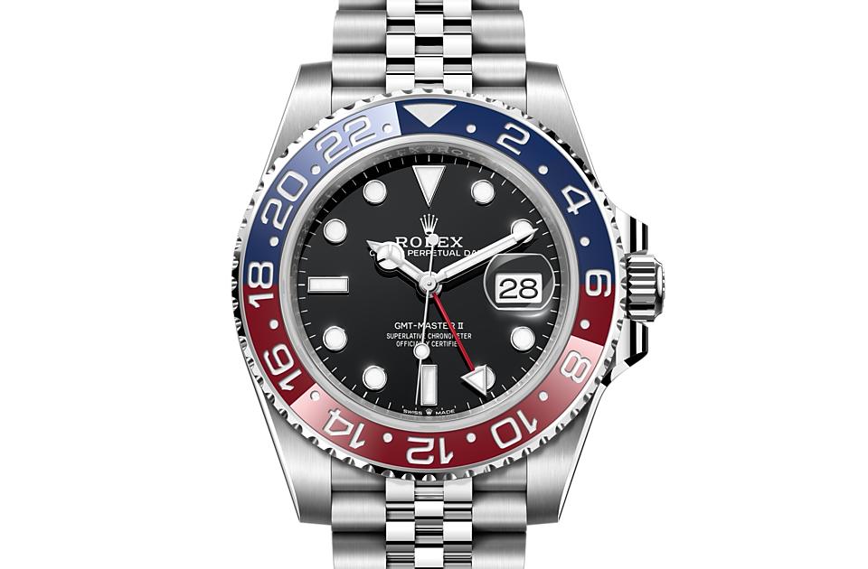 Rolex GMT Master II in Oystersteel M126710BLRO 0001 H.L. Gross