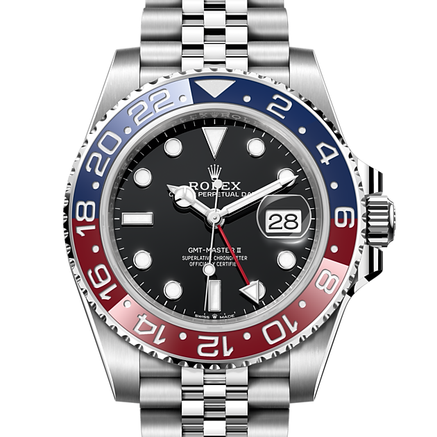 Rolex GMT Master II in Oystersteel M126710BLRO 0001 H.L. Gross