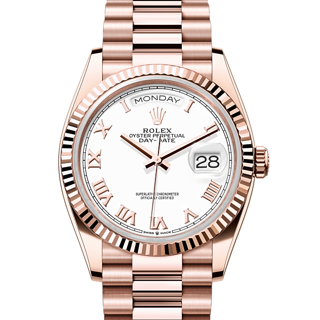 Rolex Day Date in Gold M128235 0052 H.L. Gross Bro. Jewelers