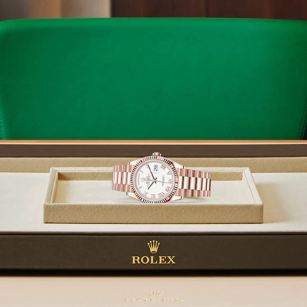Oyster, 36 mm, Everose gold